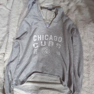 Genuine Merchandise Gray Chicago Cubs Hoodie